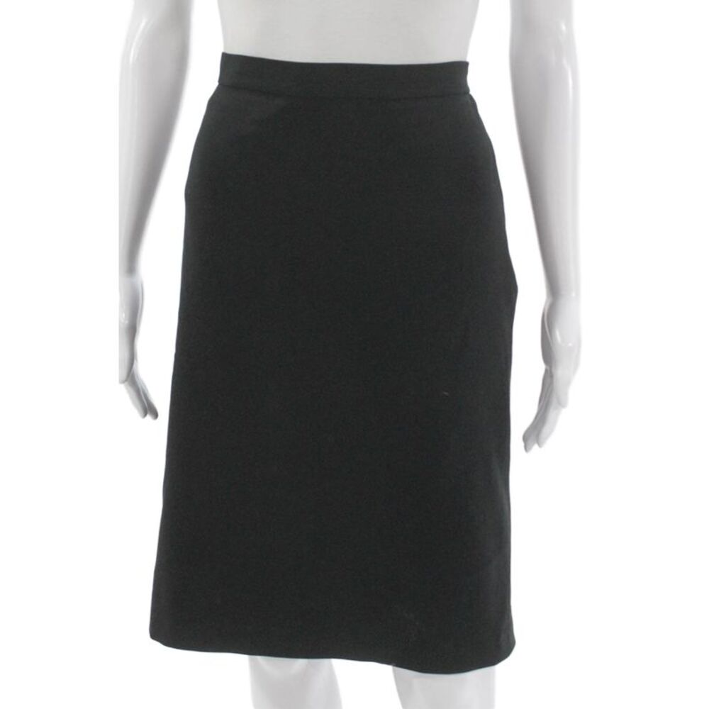 Moschino Cheap & Chic Women Black Straight Pencil Skirt Size 10